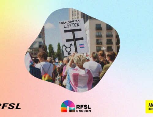 Amnesty samarbetar med RFSL och RFSL Ungdom för en ny könstillhörighetslag